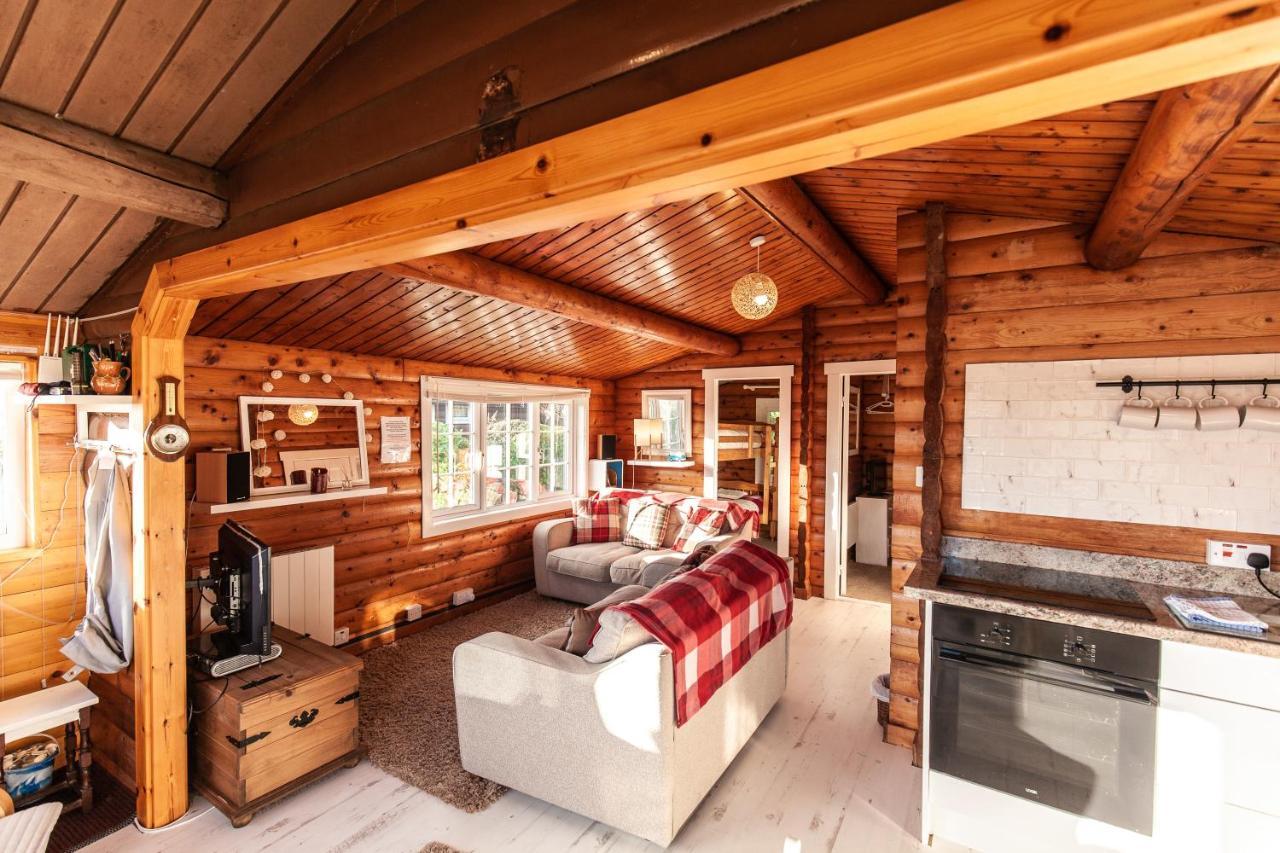 Welsh Retreat 2 Bedroom Log Cabin - Seren Property Trawsfynydd エクステリア 写真
